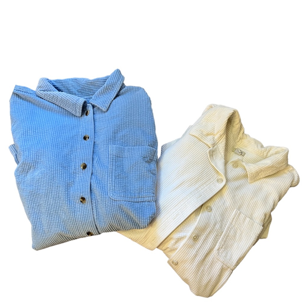Women's Set of 2 L.L Bean 2X Chunky Soft Knit Button Up Cardigans